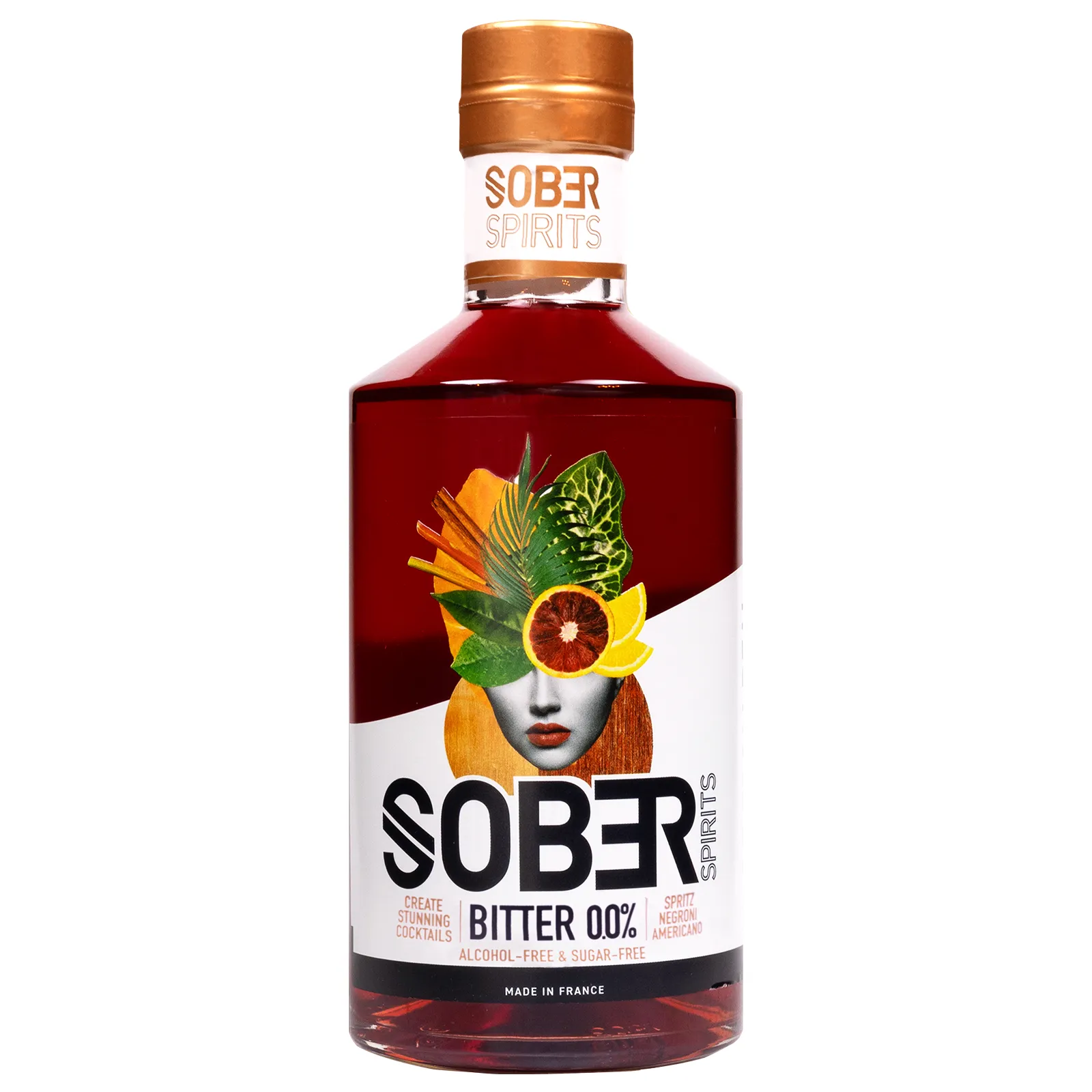 Bouteille de Bitter sans alcool Sober spirit 0,0%