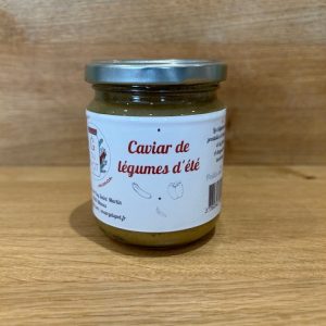 Caviar de légumes d'été bio