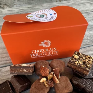 Ballotin assortiment de chocolats fins Bio