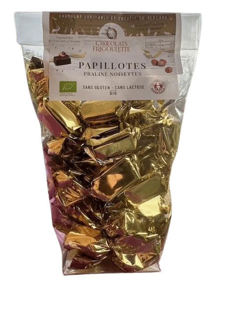 Papillotes chocolat noir Bio