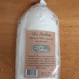 Stollen au coeur à la pâte d'amande