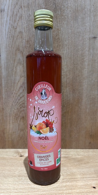 Sirop artisanal de Noël Bio