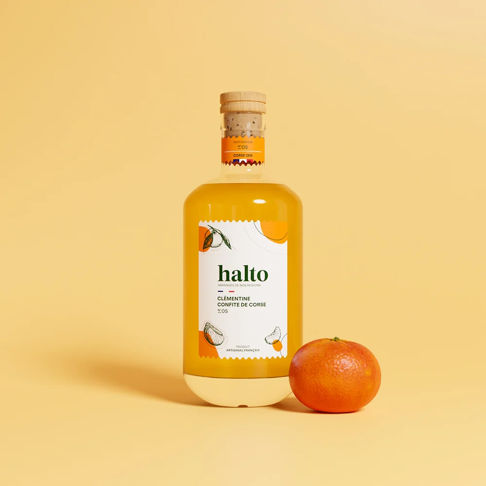 Rhum arrangé Clémentine Confite de Corse Halto
