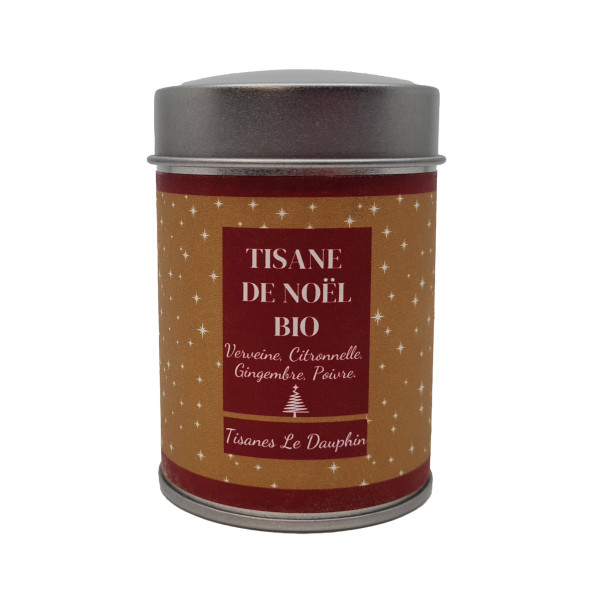Tisane de Noël Bio en boîte métal