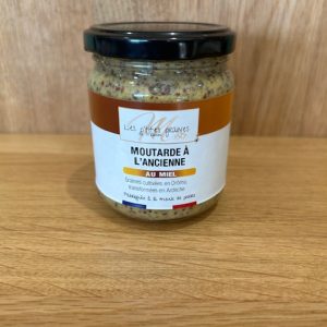 Moutarde à l'ancienne au miel Bio